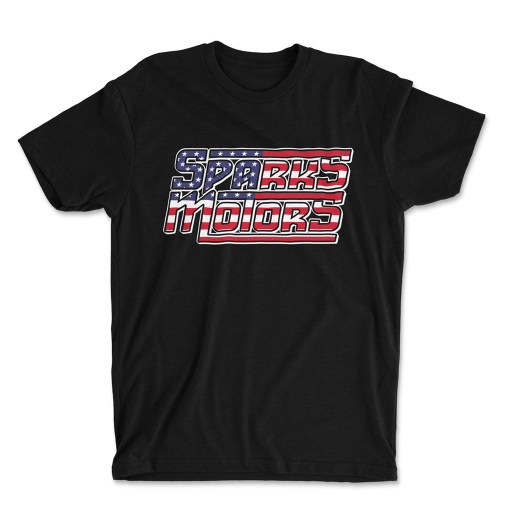 Sparks Motors Flag Tee SparksMotors