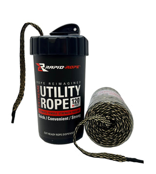 Rapid Rope Canisters | Rope In a Can | 120 Feet | 1100 lb Test | USA Made!