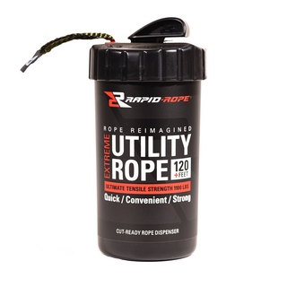 Rapid Rope Canisters | Rope In a Can | 120 Feet | 1100 lb Test | USA Made!