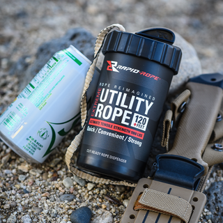 Rapid Rope Canisters | Rope In a Can | 120 Feet | 1100 lb Test | USA Made!