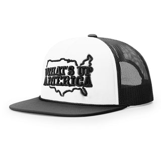 What's Up America Emroidered Trucker Hat