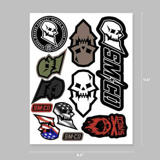 All Skulls Sticker Sheet